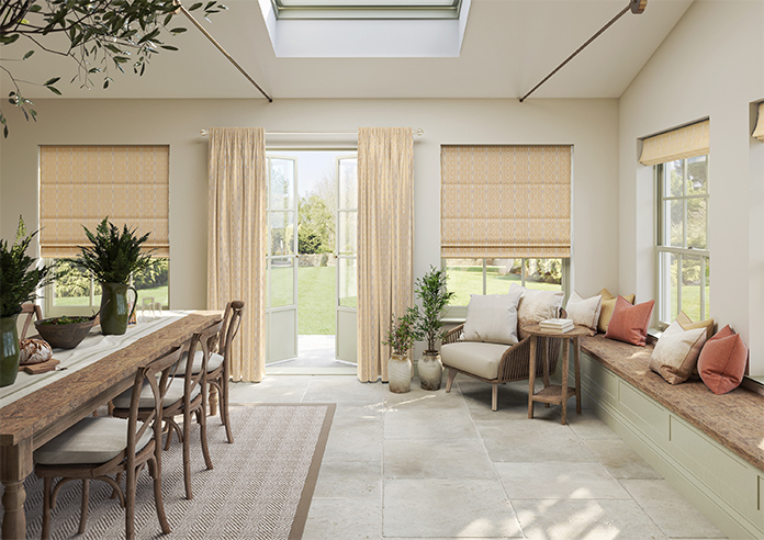 Opulent Scallop, Toffee - Made To Measure Curtains - Image 14